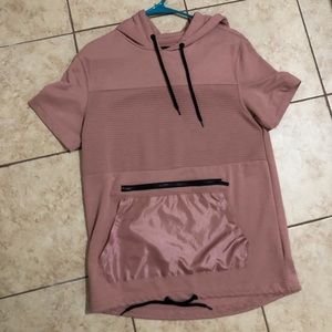 Rue 21 pink hooded tee
